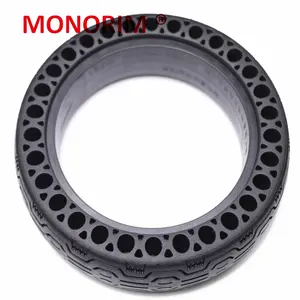 monorim耐用车轮8.5/10英寸防爆无内胎橡胶轮胎用于M365/1s/必不可少/pro1/2电动踏板车轮胎