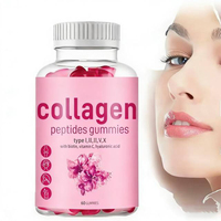 Gummies de collagène premium saveur myrtille pour la croissance des cheveux et l'éclat de la peau – Supplément antioxydant