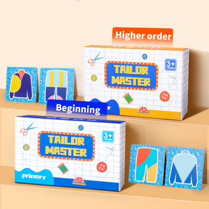 Nuevo <span class=keywords><strong>Juego</strong></span> <span class=keywords><strong>de</strong></span> Mesa Educativo Montessori <span class=keywords><strong>para</strong></span> Niños, <span class=keywords><strong>Juego</strong></span> <span class=keywords><strong>de</strong></span> Combinación <span class=keywords><strong>de</strong></span> Colores Gráficos, Tailor Master Kid PK, Juguete <span class=keywords><strong>para</strong></span> Desarrollar la Cognición Visual <span class=keywords><strong>de</strong></span> los Niños - Product Image 3