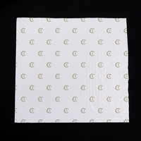 Papier d'emballage alimentaire double face biodégradable et recyclable en PE, résistant aux chocs et aux hautes températures, pour bonbons et pain