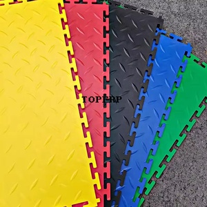 Diamond Garage <b>Floor</b> Cover PVC Interlocking <b>Plastic</b> <b>Floor</b> Tiles - Product Image 3