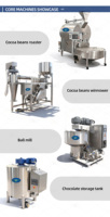 LST Nieuwe Herbruikbare RVS 304 Chocolade Bean-to-Bar Machine Chocolademachine voor gebruik in een meelfabriek