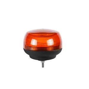Magnetic Car Roof Rotating Light Amber Flashing Warning Emergency Beacon Light 24V 12V Strobe Light For Truck