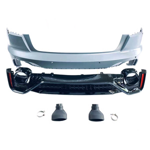 Kit de carrosserie adapté pour <span class=keywords><strong>Audi</strong></span> <span class=keywords><strong>A6</strong></span> 2019 2020 2021 <span class=keywords><strong>2022</strong></span> modifié au modèle RS6 contient un ensemble pare-chocs avant avec calandre. - Product Image 2
