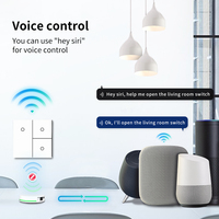 Zemismart Tuya Zigbee interrupteur mural intelligent EU bouton poussoir 1 2 3 gangs Homekit Alexa Google Home commande vocale