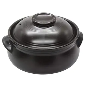 한국 프리미엄 점토 음식 냄비 세라믹 그릇 뚜껑 요리 냄비 Dolsot Bibimbap 수프