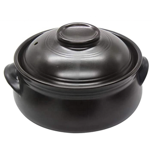 Bol en céramique coréen de qualité supérieure avec couvercle pour la cuisson de fondue, <span class=keywords><strong>dolsot</strong></span>, <span class=keywords><strong>bibimbap</strong></span> et de soupes - Product Image 1