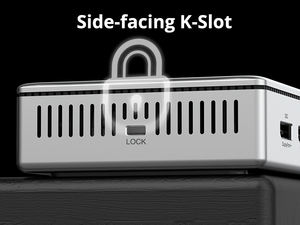 Station d'accueil <span class=keywords><strong>USB</strong></span> <span class=keywords><strong>C</strong></span> <span class=keywords><strong>DisplayLink</strong></span> Multiport Hub Quad Monitor Dock avec alimentation 100W pour ordinateur portable Macbook - Product Image 5