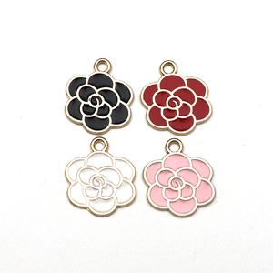 Dijes de aleación de zinc en forma de corazón con engaste de bisel para joyería DIY, llavero, colgante para teléfono, accesorio de regalo unisex F0133 - Product Image 4