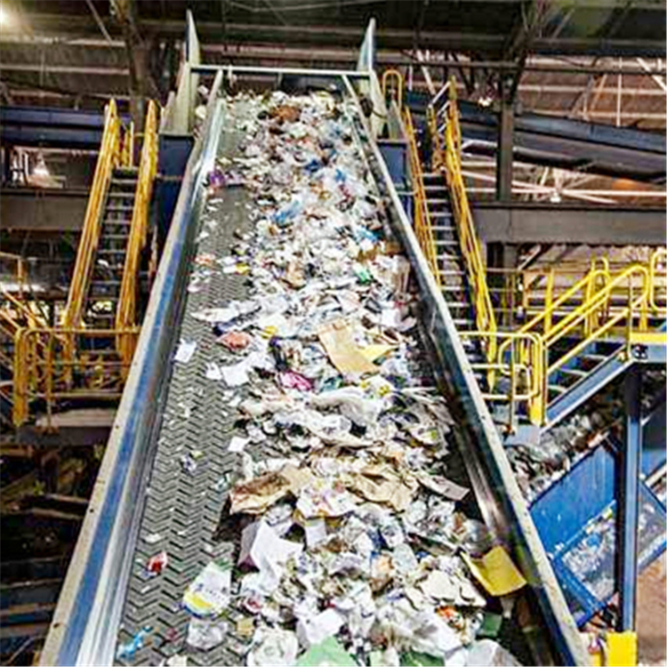 Производственная линия по переработке бытового сортировщика мусора, завод по переработке мусора в городах