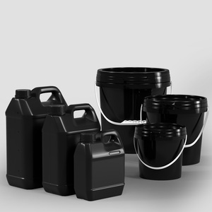 Umetass Tùy Chỉnh Lightproof Pp Nhựa Xô Leakproof Nắp Màu Đen Cho Sơn Bao Bì Có Thể Tái Chế Phòng Thí Nghiệm Mẫu - Product Image 2