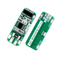 Carte de protection de batterie au lithium 18650 3S 11.1V 12.6V avec IC de précision, courant 5A 10A