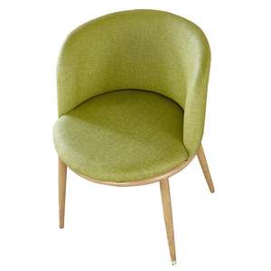 Chaise ronde de luxe fredonda de fabriqué en chine, coussin <span class=keywords><strong>confortable</strong></span>, <span class=keywords><strong>petit</strong></span> <span class=keywords><strong>fauteuil</strong></span>, siège d'aile, café, nouveau - Product Image 1