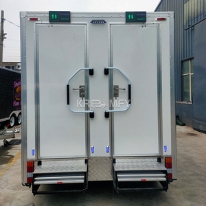 ห้องน้ำเคลื่อนที่แบบตู้คอนเทนเนอร์พร้อมฝักบัวอาบน้ำสำหรับใช้งานกลางแจ้งในสวนสาธารณะ ปี 2025 ผลิตจากเหล็ก - Product Image 4