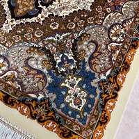 Cheap Wholesale Persian Area Rugs 80x120cm Modal Cream Floral Carpet Home Decor Suppliers