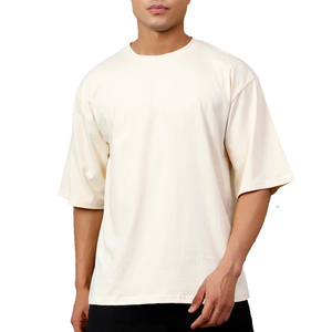 ClassicFit Solid Tee 100 Cotton Short Sleeve For Mens Plus Size Timeless Silhouette And Versatile <b>Foundation</b> Essential Wear - Product Image 1