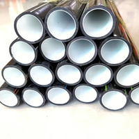 Conduit HDPE en silicone 40/33 HDPE pour tuyaux de protection de câbles en polyéthylène à fibres optiques