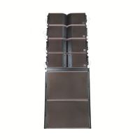 Venta al por mayor de fábrica: Caja de sonido pasiva LA210 Line Array de neodimio con doble altavoz de 10 pulgadas y subwoofer de 18 pulgadas para escenario
