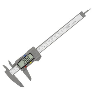Vernier Caliper plastik Digital, alat pengukur mikrometer Altimeter elektronik LCD 0-150mm 0-100mm DIY OEM - Product Image 2
