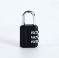 Cadenas à combinaison numérique en alliage de zinc pour armoire scolaire, casier de gym et bagages