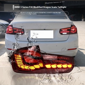 New 12V Scale Design <b>LED</b> Tail <b>Light</b> Assembly for 3 Series F30/F35 <b>Red</b> Turn Signal ABS Material Restoration Compatible F30 - Product Image 2
