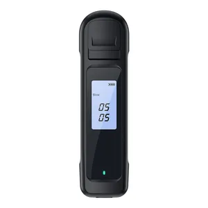 Hot Sale Digital Lcd Screen Blowing Wine Breath Tester Usb Rechargeable Alcohol Detector Quickly Polygraph Alcohol Tester