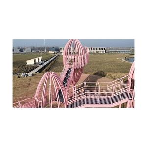 Su misura per esterni punti panoramici struttura in acciaio edifici a forma speciale per la ristrutturazione di costruzioni vecchie strutture in acciaio - Product Image 5