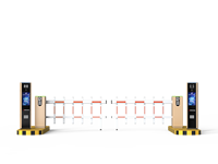 Barrière de reconnaissance de plaques d'immatriculation tout-en-un avec écran LCD et caméra HD – Prix direct usine pour le contrôle d'accès au stationnement