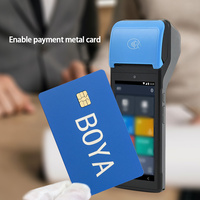 Tarjeta de Contacto IC de Metal de Acero Inoxidable Personalizada BOYA, Tarjeta de Banda Magnética de Doble Interfaz, Tarjeta de Crédito Visa Java con Chip, Tarjeta en Blanco