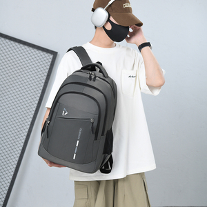 Lightweight Business <strong>Computer</strong> <strong>Backpack</strong> for Middle School Students Waterproof Oxford with Geometric Zipper Durable Polyester - Product Image 3