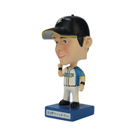 Polyrésine réaliste Figure mode coupe Bobble tête poupées classique résine basket-ball Baseball Bobblehead