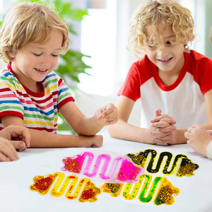 Juguete Sensorial de Clasificación de Colores para Niños, para el Desarrollo Cognitivo y la Relajación, Tubo de Compresión para Aliviar el Estrés, Regalos para Fiestas Sensoriales - Product Image 3