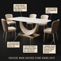 Table à manger rectangulaire en ardoise brillante, style moderne minimaliste, luxe léger, haut de gamme, pour restaurant et maison, avec plaque à induction, mobilier de maison