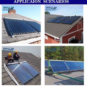 Mejor que un colector de placa plana, colector solar de tubos de calor Ousikai - Product Image 6