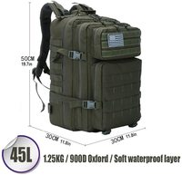 Kit de sac à dos médical imperméable de 3 jours pour préparation aux situations d'urgence en cas de catastrophe et de traumatologie pour le camping