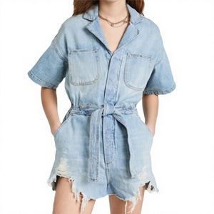 Mono de Moda para Mujer, Venta al por Mayor, Ropa Personalizada, Mono Informal, Fabricante y Proveedor de Marca Privada OEM ODM - Product Image 1