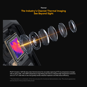 โทรศัพท์มือถือ Oscal Pilot 6 รุ่นทนทาน ความจุ 12+256GB กล้องถ่ายภาพความร้อน หน้าจอ 6.78 นิ้ว 120Hz กล้องหลัก 108MP ชิปเซ็ต G100 แบตเตอรี่ 10000mAh ระบบปฏิบัติการ Android 16 - Product Image 5