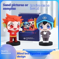 Muñecas y mascotas de PVC hechas a medida, figuras de caja ciega, artesanías de resina, dibujos animados congelados, juguetes moldeados por inyección de epoxi, modelo de estilo de juguete