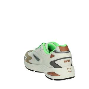 D.A.T.E. Zapatillas Uomo M401-SN-ET-IV Avorio Talla 42 Color Marfil con Tacón de Lona, Zapatos Modernos - Product Image 2