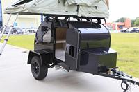 Petit mini pas cher Overland Offroad le plus léger Teardrop Camper Travel Trailers Rv Square Drop Camper Caravans à vendre avec salle de bain