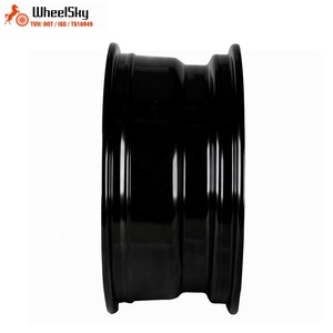 Wheelsky 684401 Nero o Argento Superficie 16x7.0 PCD 4X108 16 Pollici In Acciaio Cerchi Per Auto Cerchi - Product Image 4