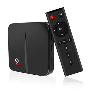 Nouvelle arrivée BT4.1 S905X3 Android 9.0 tv box 4G 32G 64GB Support google play télécharger double wifi 8K décodeur