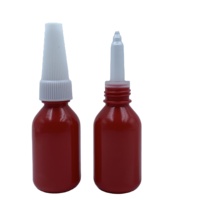 Vide haute résistance 10ml rouge Ldpe filetage adhésif tuyau filetage casier mastic adhésif bouteille
