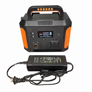 Generator portabel tenaga surya, penyimpanan energi surya, stasiun daya Kemah portabel, baterai Lifepo4 luar ruangan 1000W 1200W 1500W