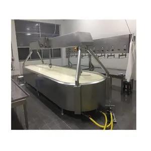 Macchina per il formaggio Mozarella macchina per la lavorazione del latte con fornello per formaggio