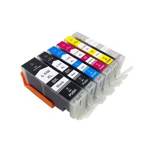 Cartucho de Tinta Compatible PGI-550 CLI-551 para Impresoras <span class=keywords><strong>Canon</strong></span> PGI550 CLI551 <span class=keywords><strong>PIXMA</strong></span> <span class=keywords><strong>MG5450</strong></span> MG5550 MG5650 MG6350 MG6450 MG6650 MX7150 - Product Image 5