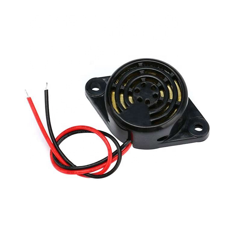 DIYmall SFM-27 3-24V непрерывный звуковой сигнал активный зуммер высокой частоты 12V электрическая 95DB звуковой сигнал оповещения, фара для электровелосипеда в оповещения для Arduino