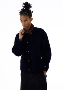Veste en jean floquée de style grange vintage d'automne avec décoration de bouton américain manteau d'hiver de lavage en détresse respirant <span class=keywords><strong>YuYuan</strong></span> - Product Image 5
