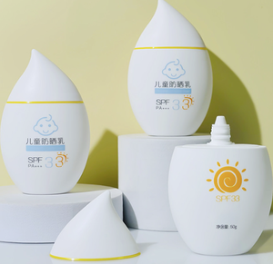 Botella <span class=keywords><strong>de</strong></span> crema <span class=keywords><strong>de</strong></span> manos con filtro solar, tipo gota <span class=keywords><strong>de</strong></span> agua - Product Image 1