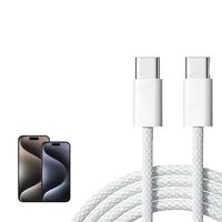 Câble de charge rapide et de transfert de données USB C PD 60W pour ordinateur portable, tablette, smartphone